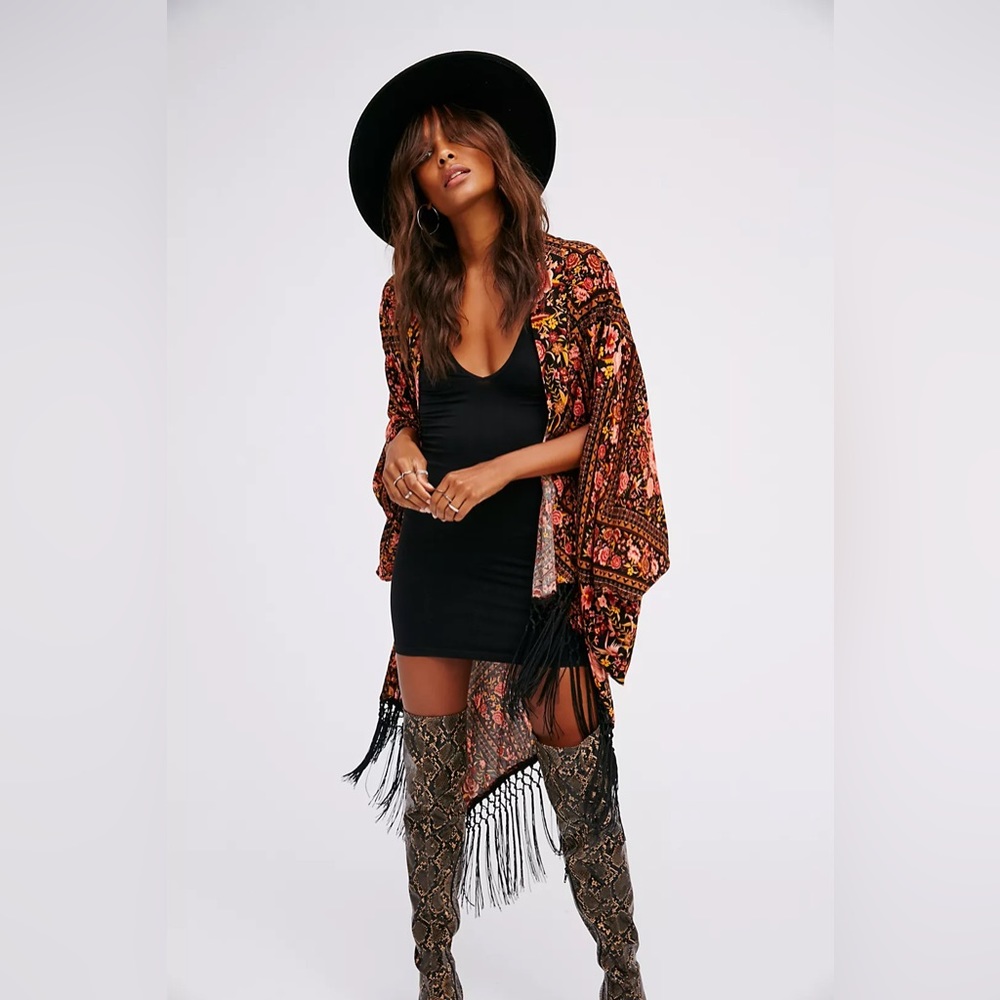 Spell and the Gypsy Collective Babushka Fringe Kimono